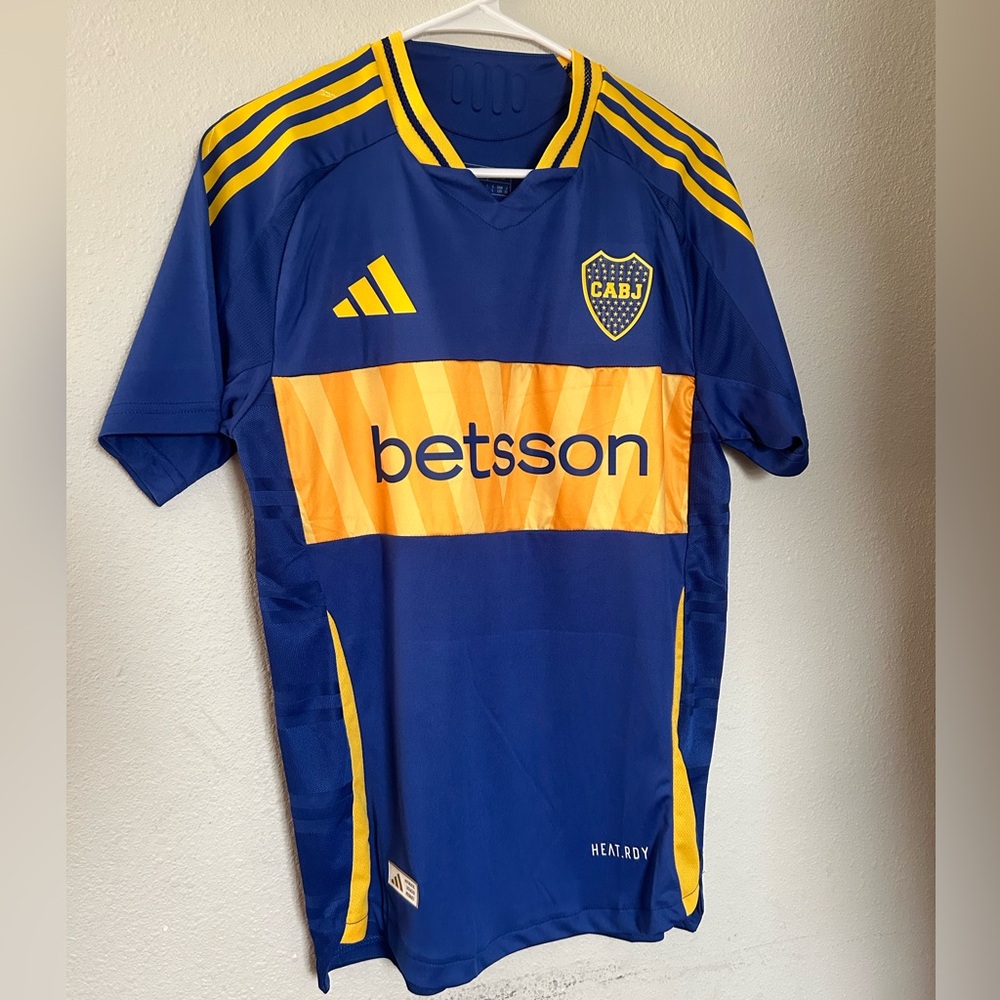24/25 Boca Juniors Home Player Version Jersey (Large)
